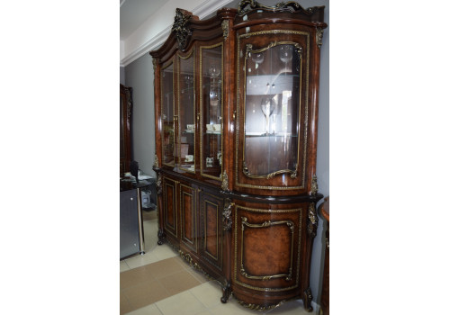 Сервант Джоконда корень дуба глянец 4-ств