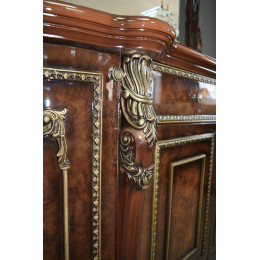 Сервант Джоконда корень дуба глянец 4-ств