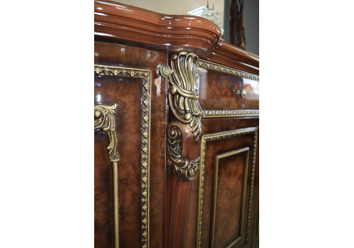 Сервант Джоконда корень дуба глянец 4-ств