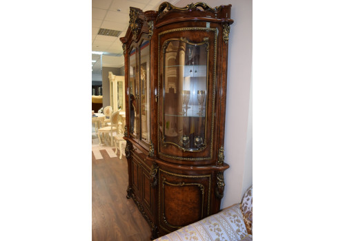 Сервант Джоконда корень дуба глянец 4-ств