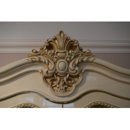 Сервант Джоконда крем глянец 4-ств