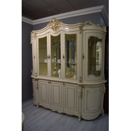 Сервант Джоконда крем глянец 5-ств