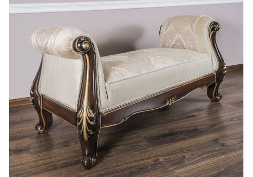 Оттоманка Джоконда караваджо глянец с двумя подлокотниками