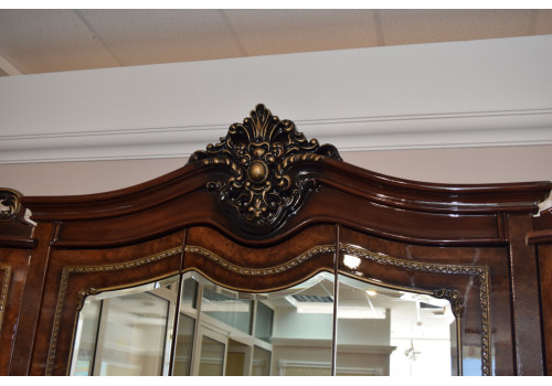 Спальня Джоконда корень дуба глянец 4-ств 1,6м