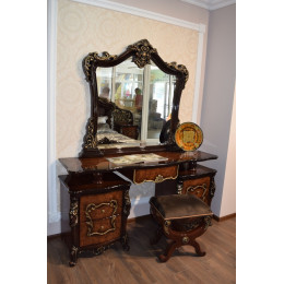 Спальня Джоконда корень дуба глянец 3-ств 1,6м