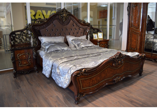 Спальня Джоконда корень дуба глянец 4-ств 1,6м