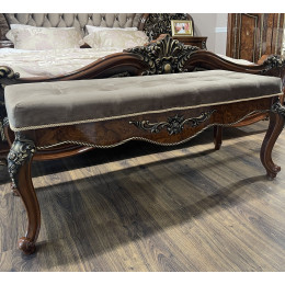 Банкетка Джоконда корень дуба глянец