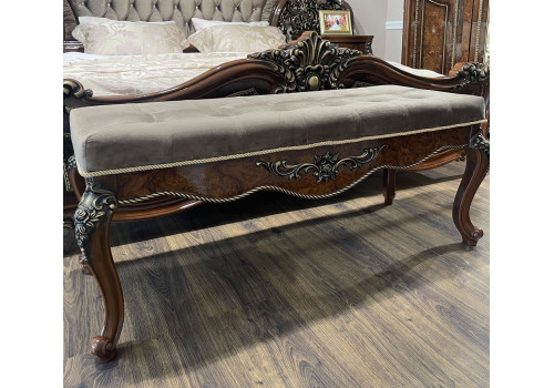 Банкетка Джоконда корень дуба глянец