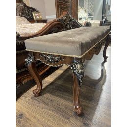 Банкетка Джоконда корень дуба глянец