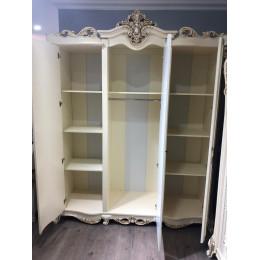 Шкаф Джоконда крем глянец 3-ств