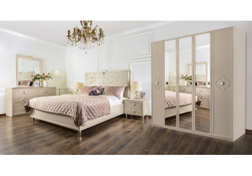 Спальня Фелисия мокко 5-ств 1,8м