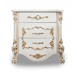 Тумба Флоренция белый перламутр глянец