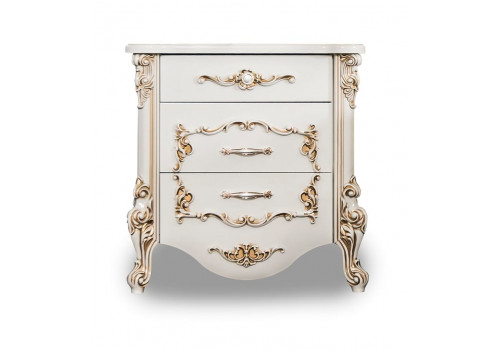 Тумба Флоренция белый перламутр глянец