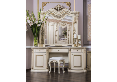 Спальня Габриэлла крем глянец 4-ств 1,8м