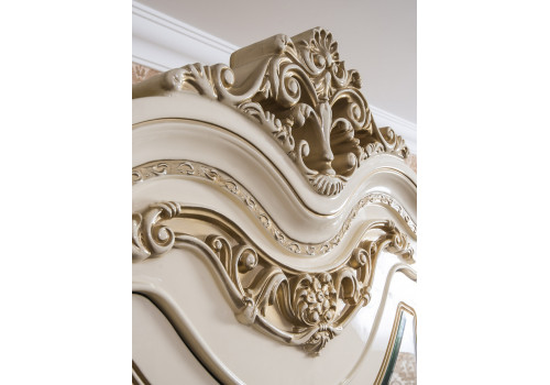 Спальня Габриэлла крем глянец 4-ств 1,8м