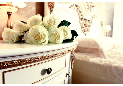 Спальня Габриэлла крем глянец 4-ств 1,8м