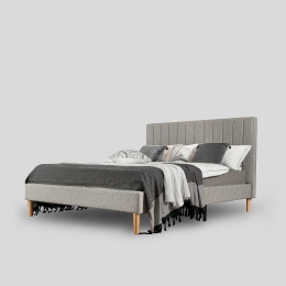 Кровать София серый 140х200