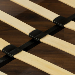 Кровать Милана серый 140х200