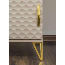 Туалетный столик Lara Лара бежевый глянец