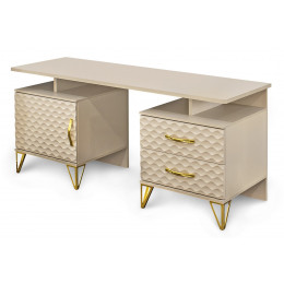 Туалетный столик Lara Лара бежевый глянец