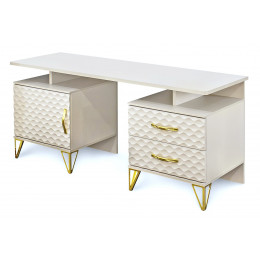 Туалетный столик Lara Лара белый глянец