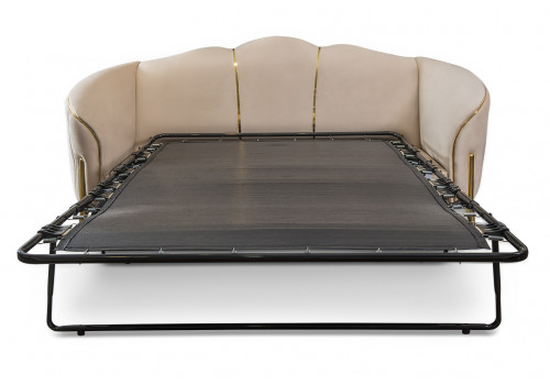 Диван Lara Лара бежевый золото 3-х местный