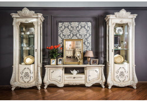 Гостиная Марселла крем корень глянец