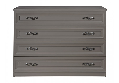 Комод Мишель Лайт серый камень 4 ящика