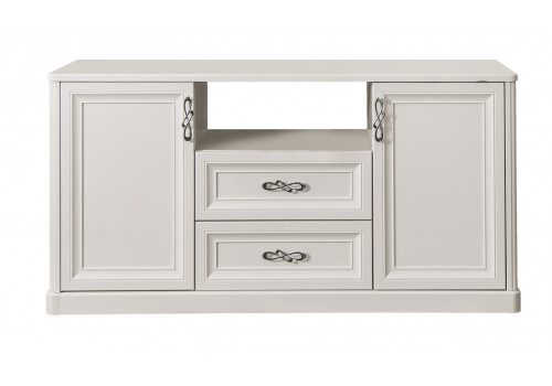 Тумба Мишель белый матовый высокая