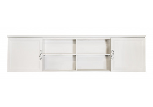 Секция навесная мост Мишель белый матовый