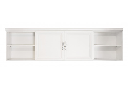 Секция навесная мост Мишель белый матовый