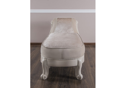 Оттоманка Мокко бежевый с одним подлокотником