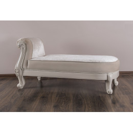 Оттоманка Мокко бежевый с одним подлокотником