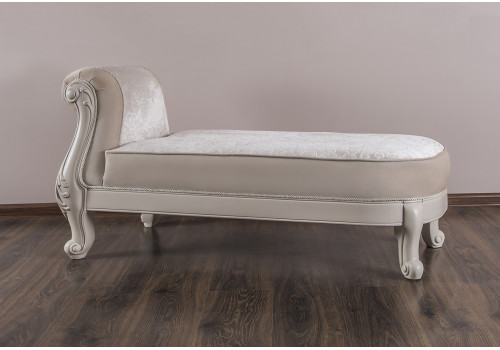 Оттоманка Мокко бежевый с одним подлокотником