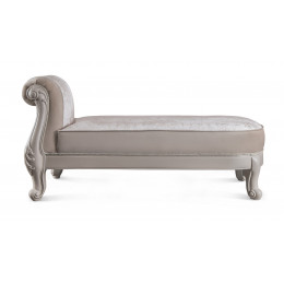 Оттоманка Мокко бежевый с одним подлокотником