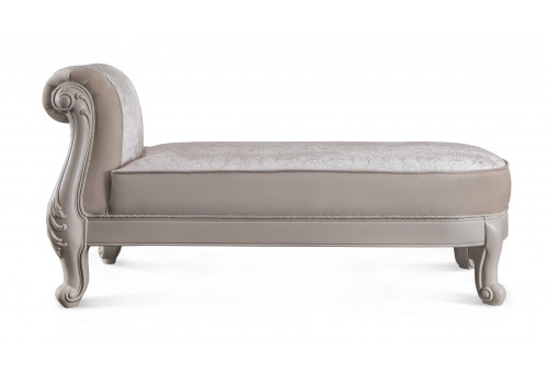 Оттоманка Мокко бежевый с одним подлокотником