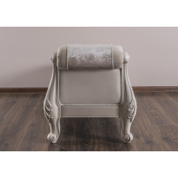 Оттоманка Мокко бежевый с одним подлокотником