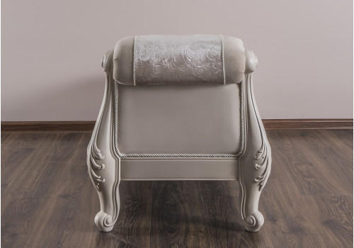 Оттоманка Мокко бежевый с одним подлокотником