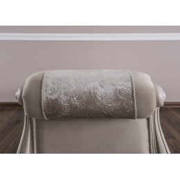 Оттоманка Мокко бежевый с одним подлокотником