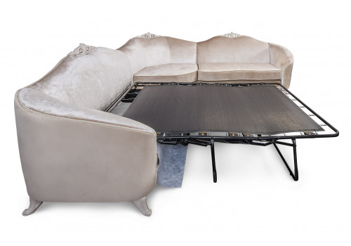 Диван Мокко бежевый угловой 3-у-2