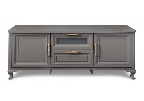 Тумба ТВ Мокко серый камень