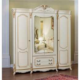 Шкаф Мона Лиза крем 4-ств