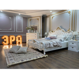 Спальня Натали белый глянец 4-ств 1,6м