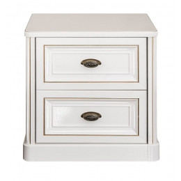 Тумба Натали белый глянец