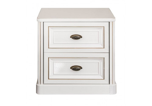 Тумба Натали белый глянец