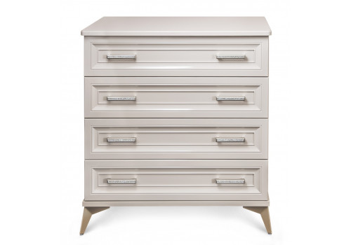 Комод Нонна мокко глянец 4 ящика