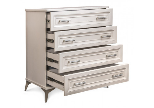 Комод Нонна мокко глянец 4 ящика