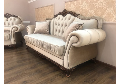 Диван Патрисия караваджо глянец 3-х местный