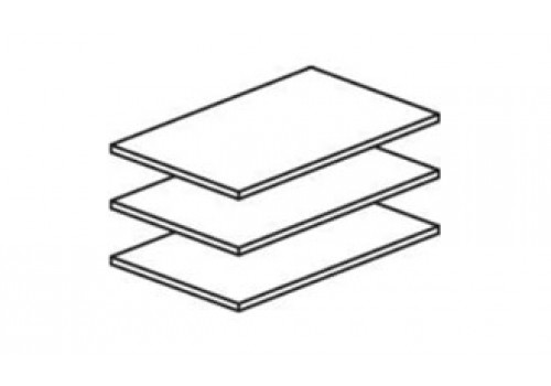 Полки Афина караваджо для 1-ств шкафа