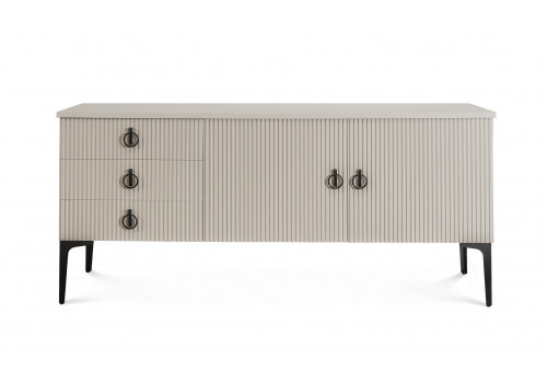 Тумба ТВ Стелла светло серый камень